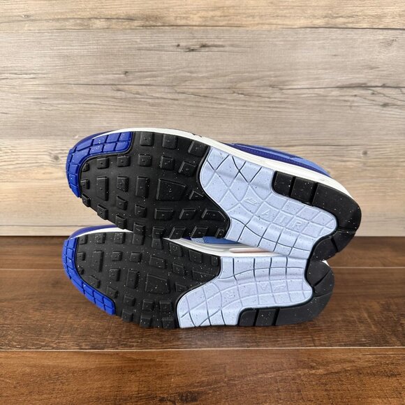 Nike Air Max 1 Essential Psychic Blue Mens Size 10.5 Deep Royal Blue FZ5808 400 - Picture 8 of 9
